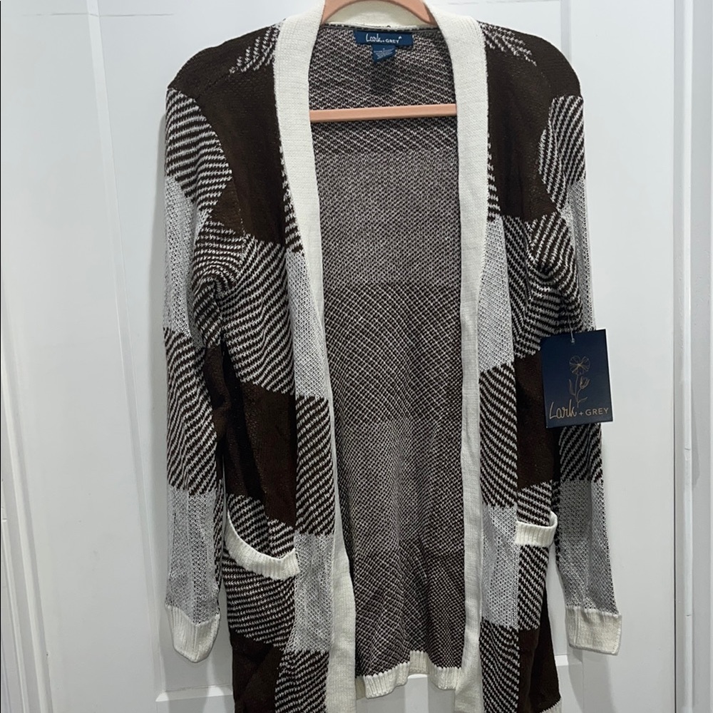 Brown & Cream Sweater